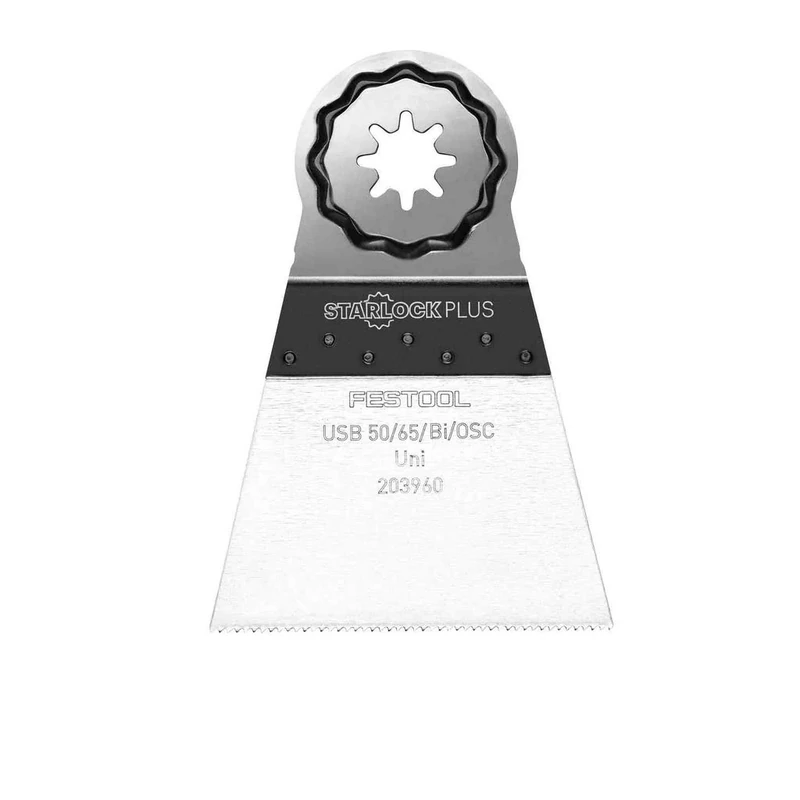 Festool 203960 Universal Bi-Metal Saw Blades 5-Piece, 50 mm Length x 65 mm Width
