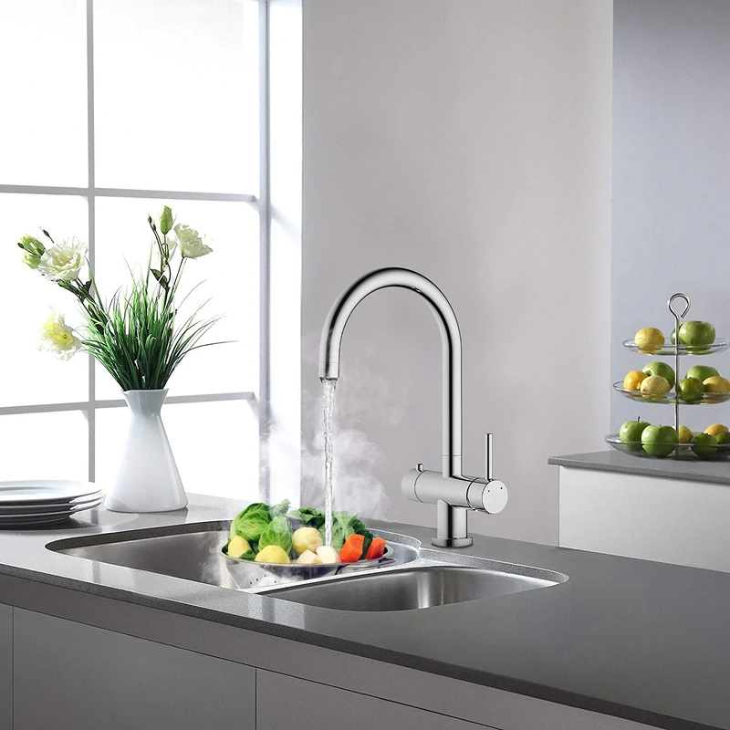 Keenware KBT-501 3in1 Boiling Water Kitchen Tap, Chrome