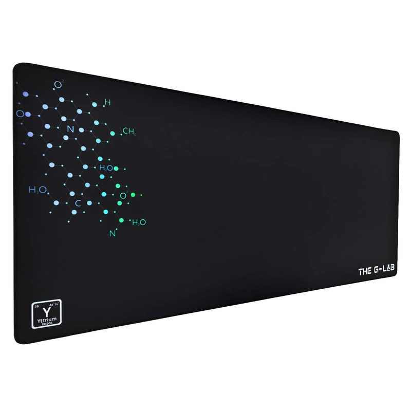 G-LAB PAD YTTRIUM - XXL Non-Slip Rubber Base Mouse Mat - 9004004mm for Mice, Keyboards and Gaming Peripherals