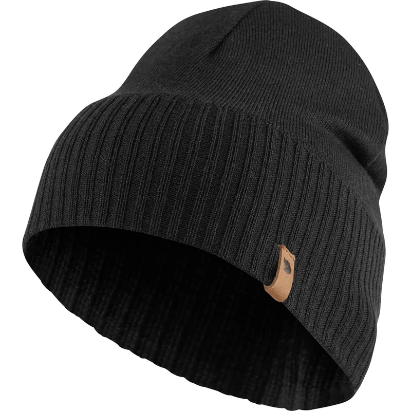 FJALLRAVEN F78013-550 Merino Lite Hat Black OneSize - Image 1