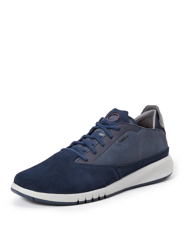 Geox Mens U Aerantis Sneakers, Navy, 10 UK