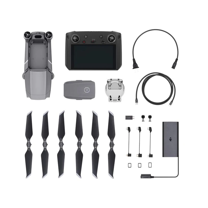 DJI Drone Mavic 2 Zoom con Smart Controller – Include Drone con Zoom Ottico 24-48mm + Radiocomando con Display 5,5” Ultra Luminoso