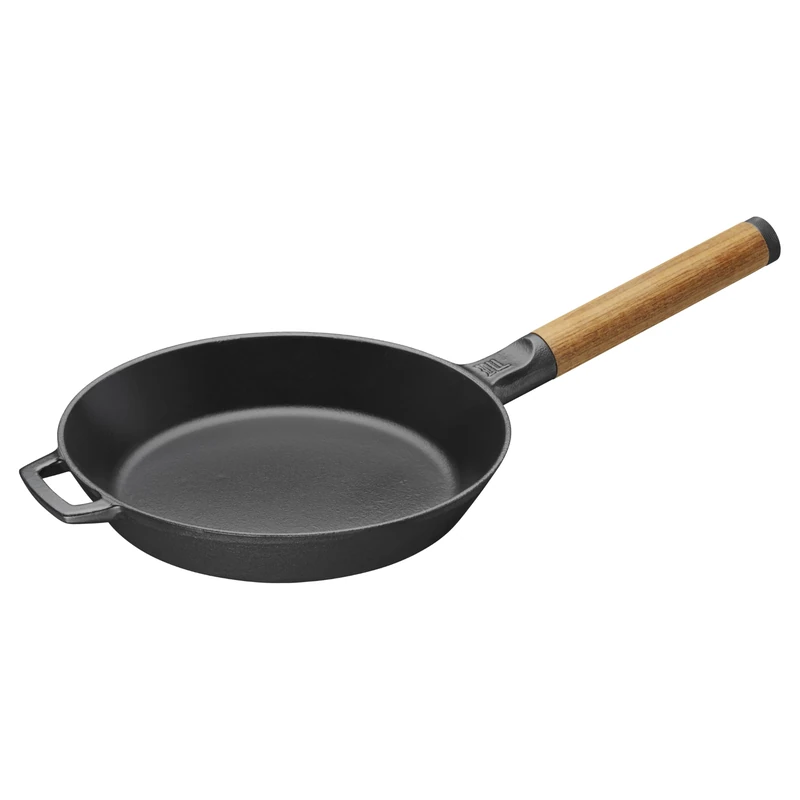 Fiskars 1026568 Cast Iron Frying Pan, 24 cm, Standard - Image 1