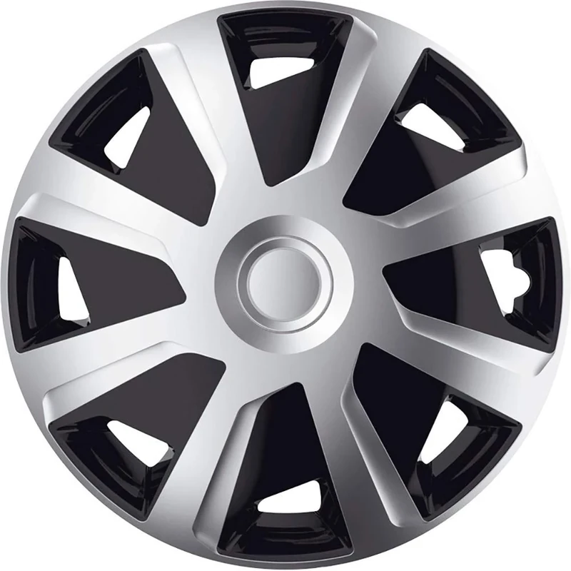 J-Tec Set wheel covers Mistral Van 16-inch silver/black (spherical)