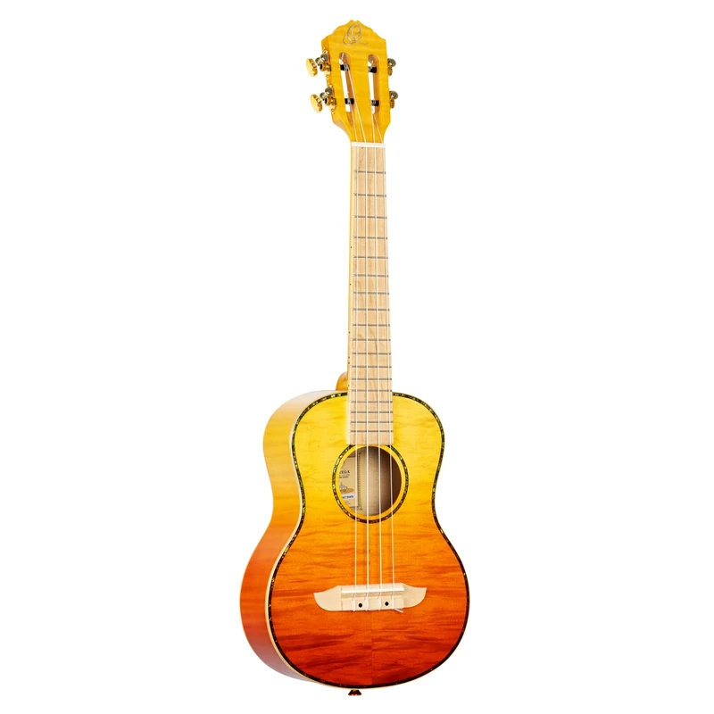 Ortega Guitars Tenor Ukulele Acoustic – Prism Series – Including Gigbag – Maple, Multicoloured (RUPR-TQB)