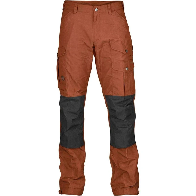 FJALLRAVEN Men's Vidda Pro Trousers Regular M Trousers, autumn leaf-Stone grey, 36 UK