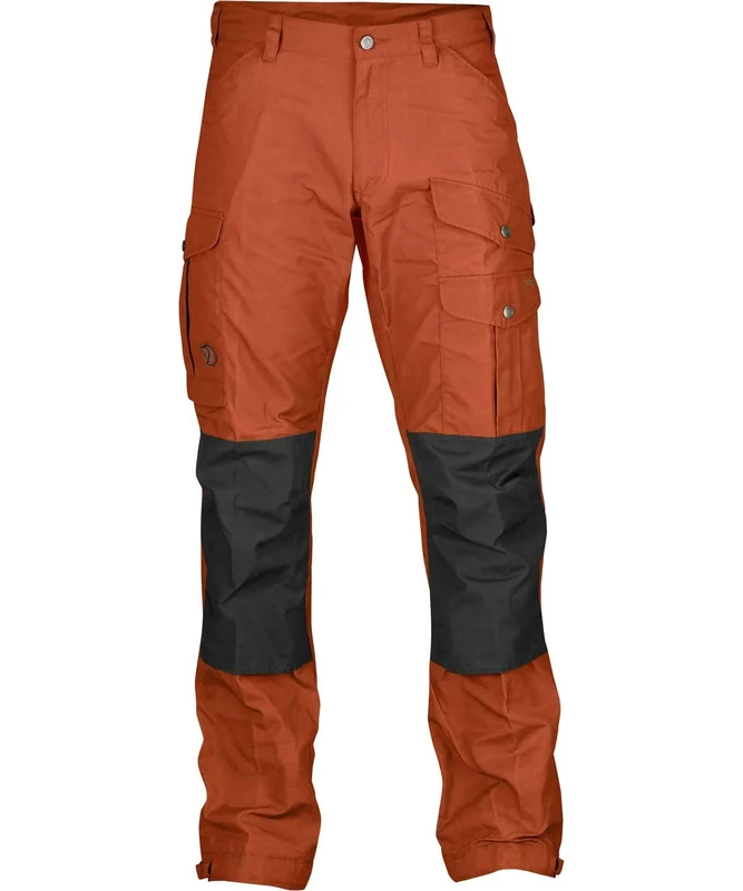 FJALLRAVEN Men's Vidda Pro Trousers Regular M Trousers, autumn leaf-Stone grey, 48 UK