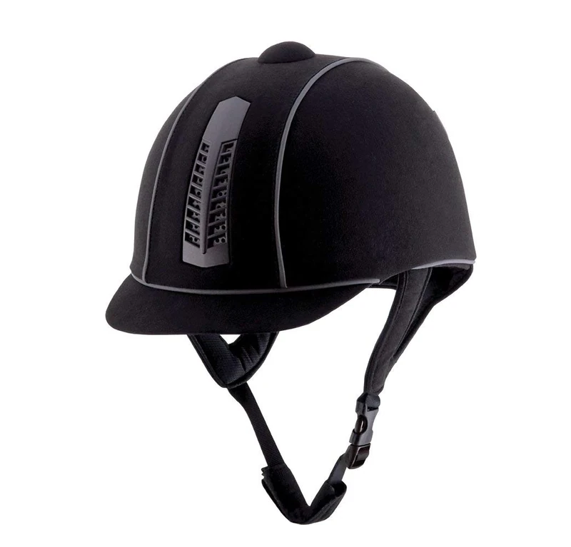 Rhinegold Reflective Pro Riding Hat-6.3/8-Black