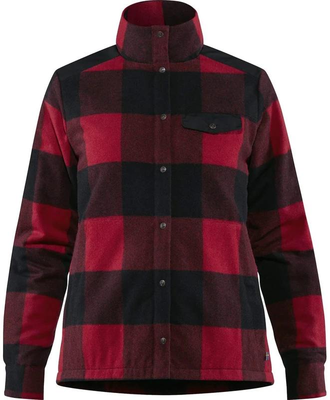 FJALLRAVEN F89000-320 Canada Wool Padded Jacket W Red S