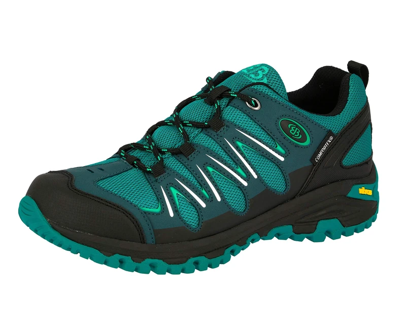 Bruetting Expedition, Women’s High Rise Hiking Shoes Low Rise Hiking Shoes, Blue (Petrol/Schwarz Petrol/Schwarz), 6 UK (40 EU) - Image 1