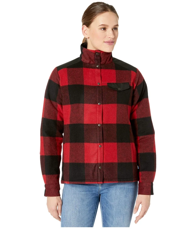 FJALLRAVEN F89000-320 Canada Wool Padded Jacket W Red XXS