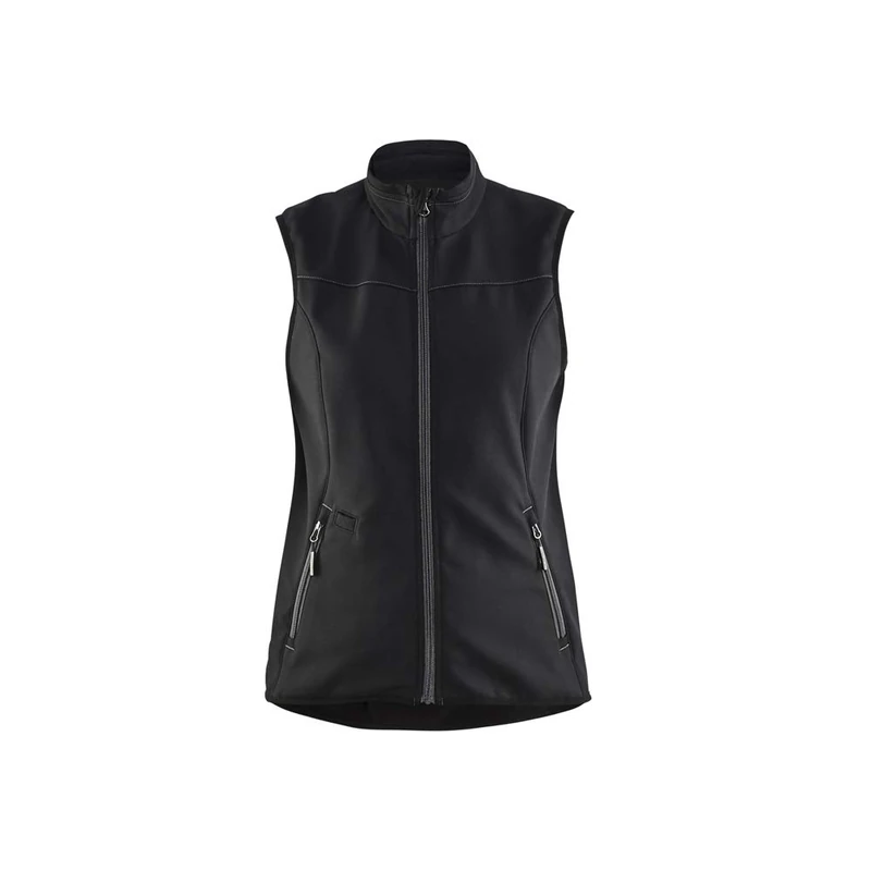 Blaklader 385125169998S Ladies Softshell Gilet, Black/Dark Grey, Size S