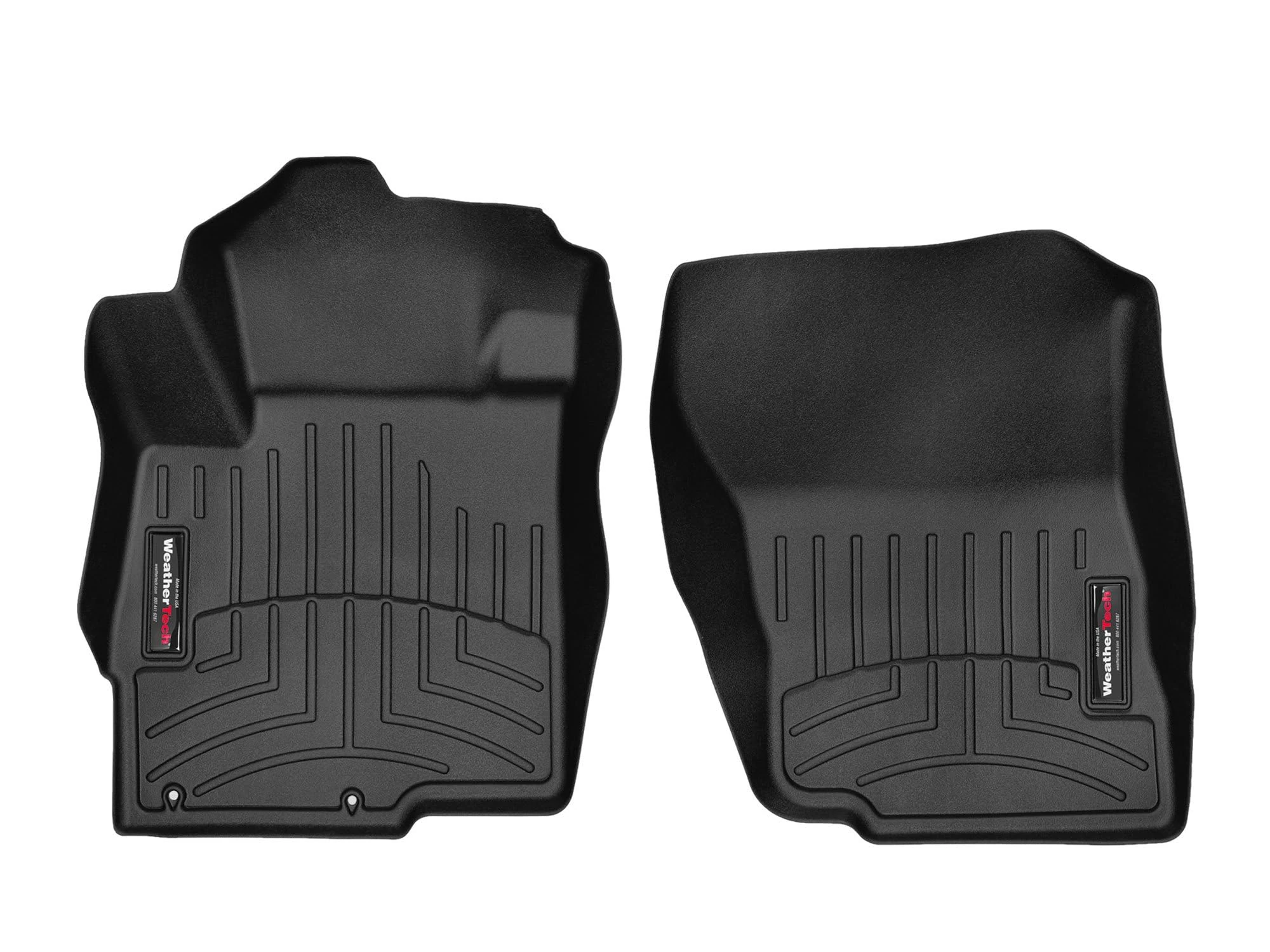 WeatherTech Tailor-made rubber floor mats suitable for: Mitsubishi Eclipse Cross 2017-19|Black|1st Series FloorLiner
