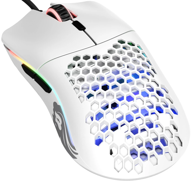 GLORIOUS Model O Wired Gaming Mouse (Matte White)