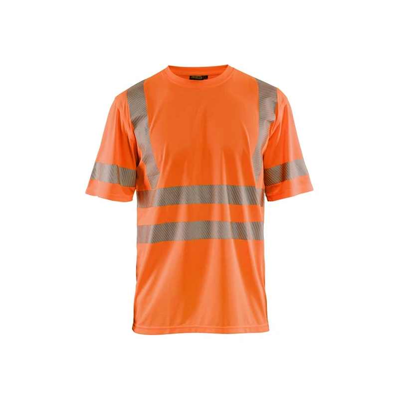Blaklader 3420101353004XL UV High Vis T-Shirt, High Vis Orange, Size 4XL