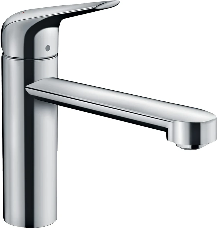 hansgrohe Focus M42 Kitchen tap 120 energy-saving, water-saving, single spray mode, chrome, 71805000