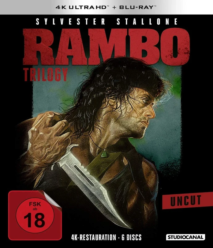 Rambo Trilogy (DE) [3xBlu-Ray 4K]+[3xBlu-Ray]