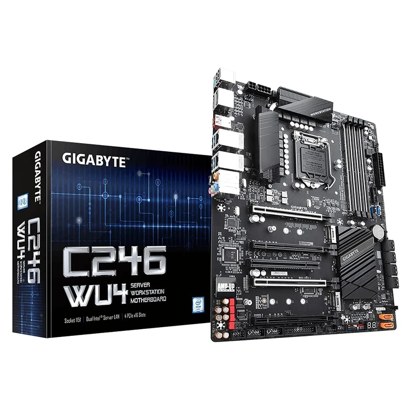 Gigabyte C246-WU4 (rev. 1.0) Intel C246 LGA 1151 (H4 slot) ATX