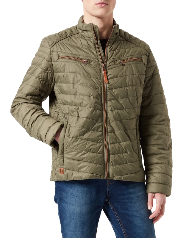 camel active Men's 430700 Jacket, Green, 98 cm