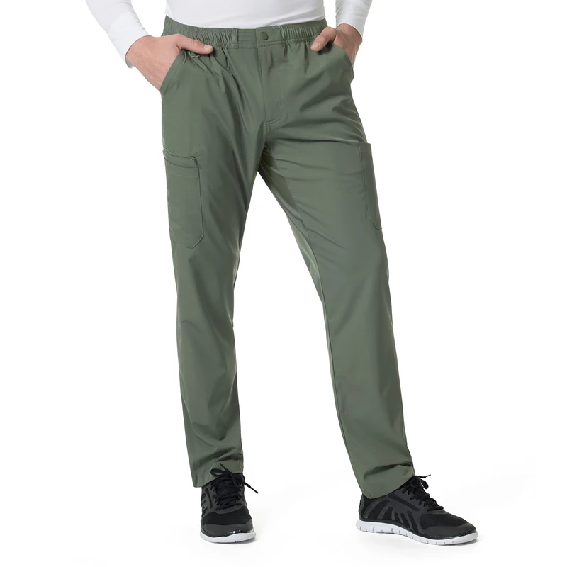 Carhartt Men's Athletic Cargo Pant Medical Scrubs, Olive, S Shorts
