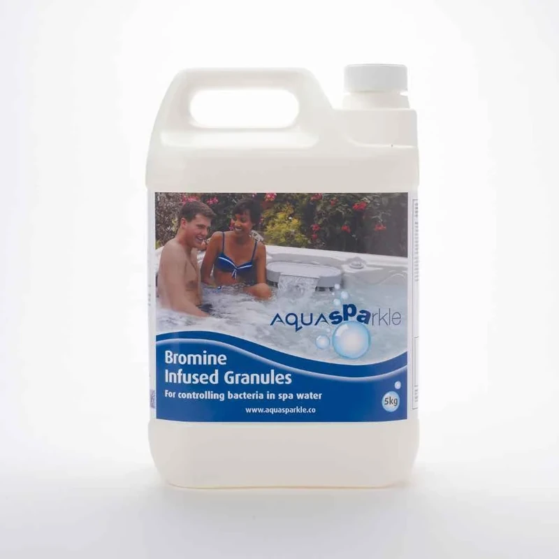 5Kg Bromine Infused Granules Aquasparkle Hot Tub Pool Spa