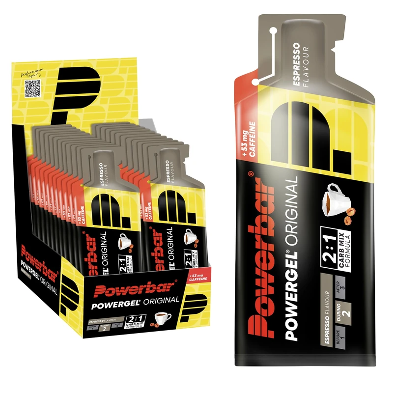 Power Bar PowerGel (24x41g) Espresso (with caffeine)