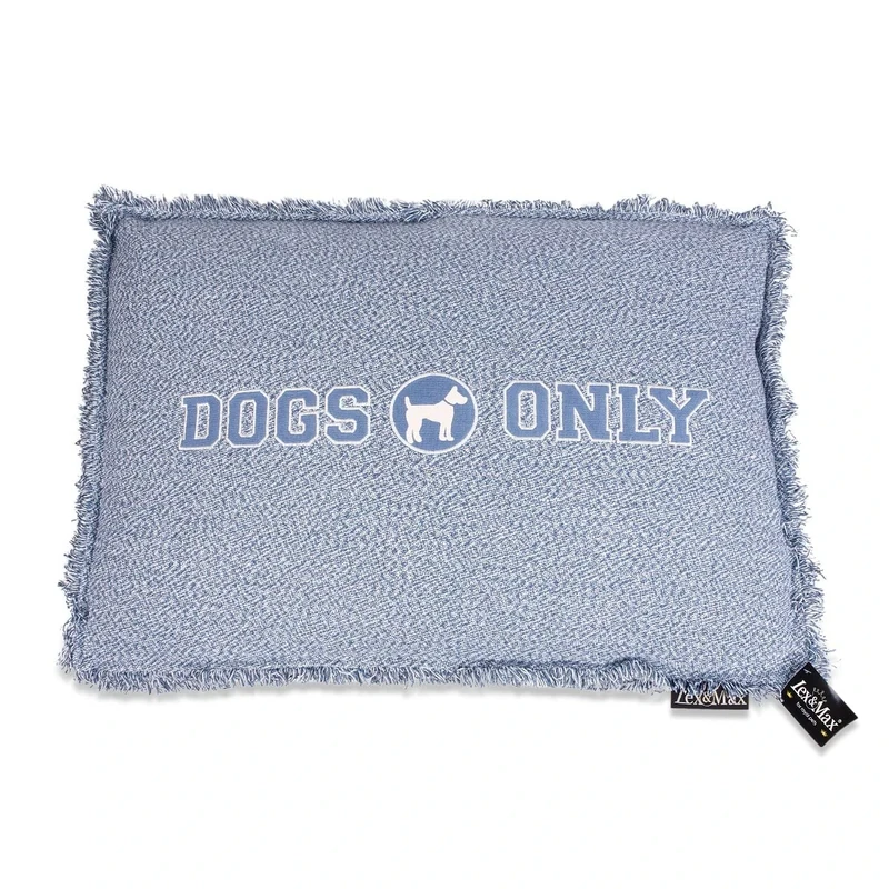 Lex & Max BOXBED DOGS ONLY 90X65 FADEDBLUE