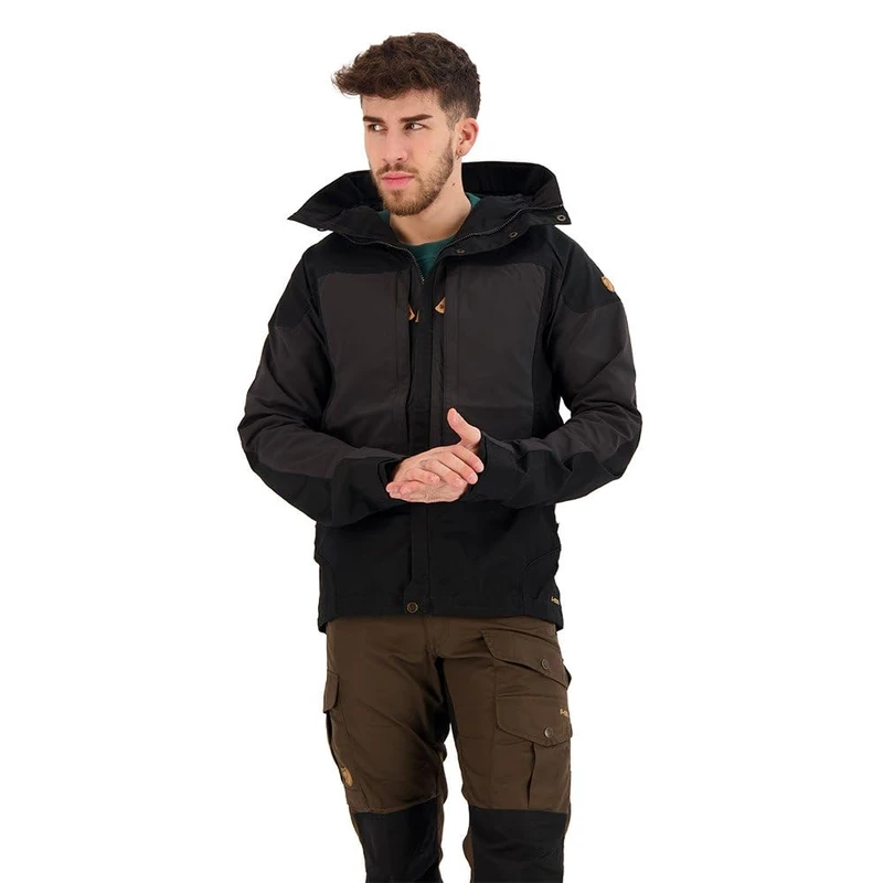 Fjällräven Herren Keb Jacket, Black, S