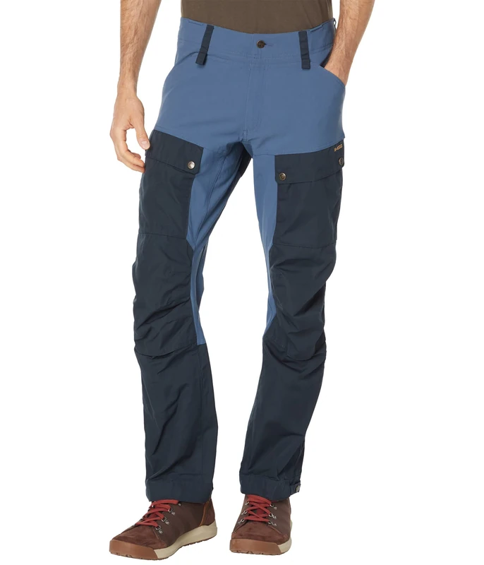 FJALLRAVEN F85656R -555-520 Keb Trousers M Reg Dark Navy-Uncle Blue 46
