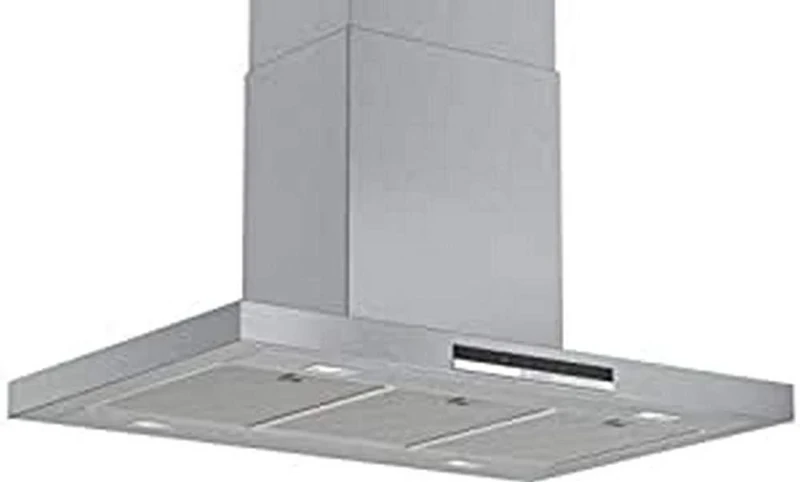 Bosch DIB97IM50 Island Cooker Hood Series 4-1 Motor and 4 Suction Speeds Including 1 Intensive – LED Lighting – 90 cm – 256 W – Stainless Steel