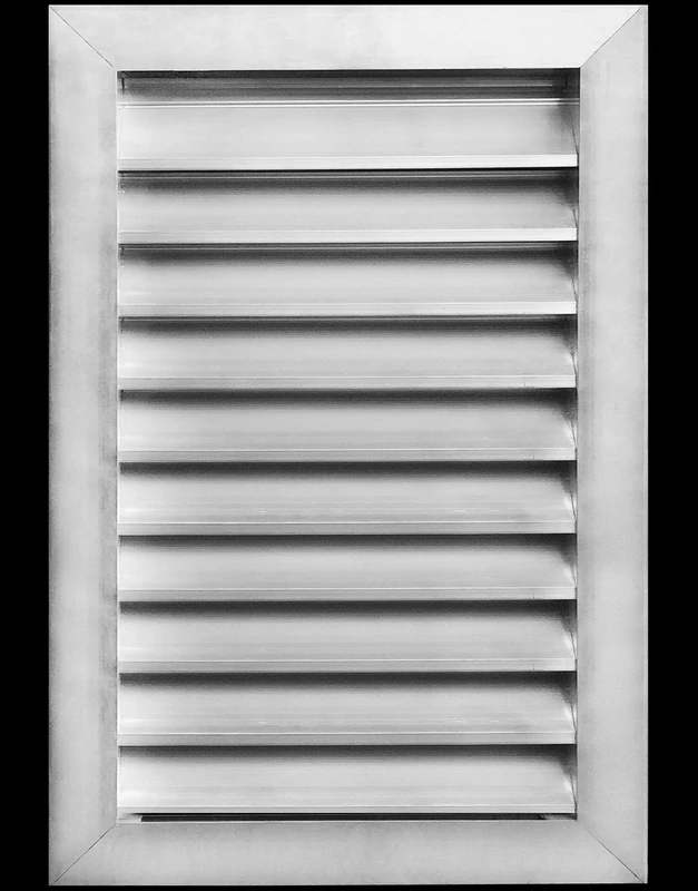 HVAC Premium 16"W x 22"H Aluminum Exterior Gable Louver Vent for Walls & Crawlspace - Weather-Resistant Air Grille with Screen Mesh - [Outer Dimensions 17.75"W x 23.75"H]