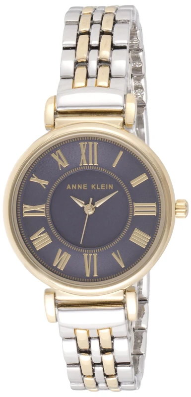 Anne Klein Women's Bracelet Watch, Two Tone/Navy Blue
