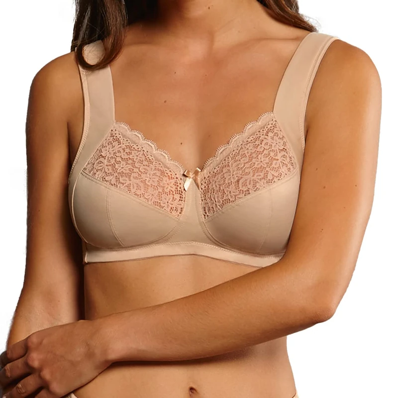 Anita Women's Non-Wired Support Bra 5813 Desert 34 C