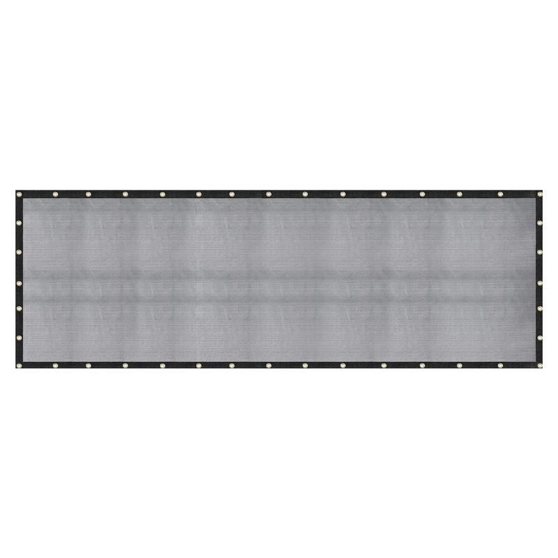 WindscreenSupplyCo 12 X 24 FT 60-70% Heavy Duty Mesh Tarp Shade Cloth