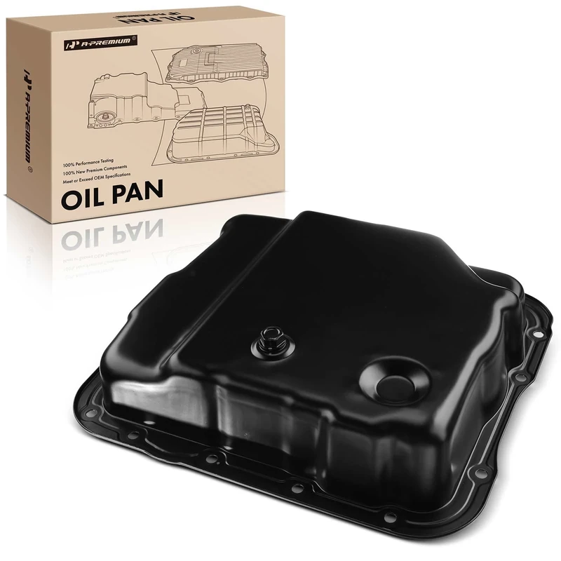 A-Premium Transmission Oil Pan for Buick Rainier 04-07 Cadillac Escalade Chevrolet C/K 1500 2500 Silverado 1500 2500 GMC Hummer Isuzu Saab