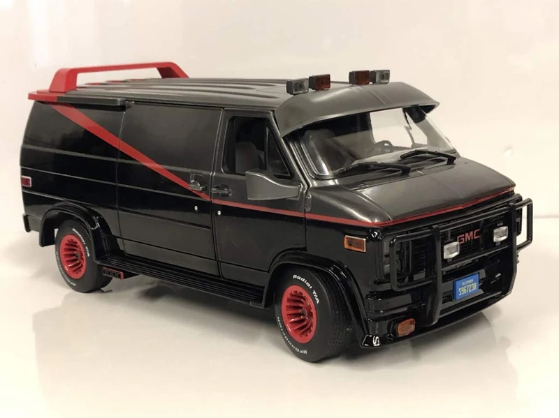 Greenlight 13521 A-Team Miniature Collection Car, Black