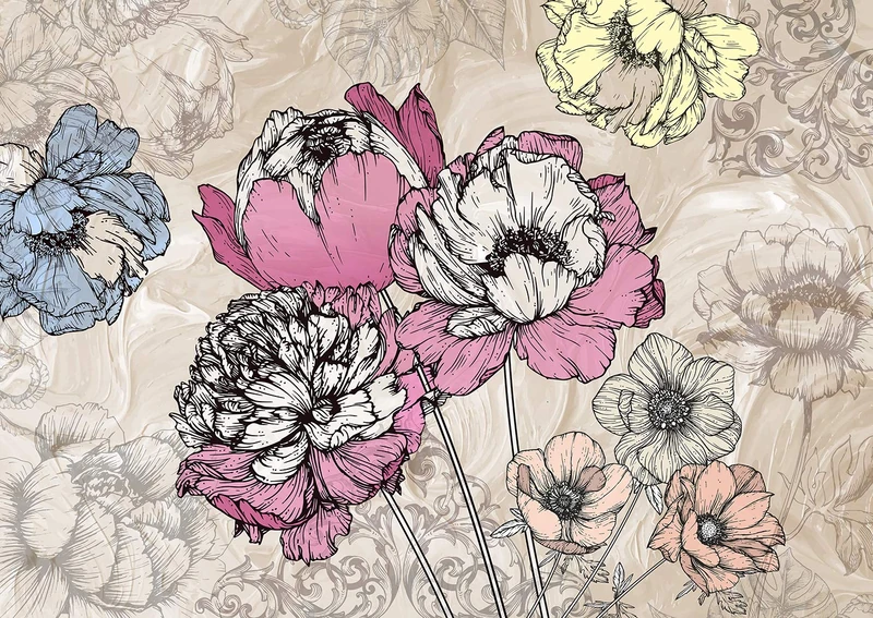 AG Design Photo Wallpaper, Giant Wall Poster, Eco ink, Multicolor, 360x270 cm/142x106 inches