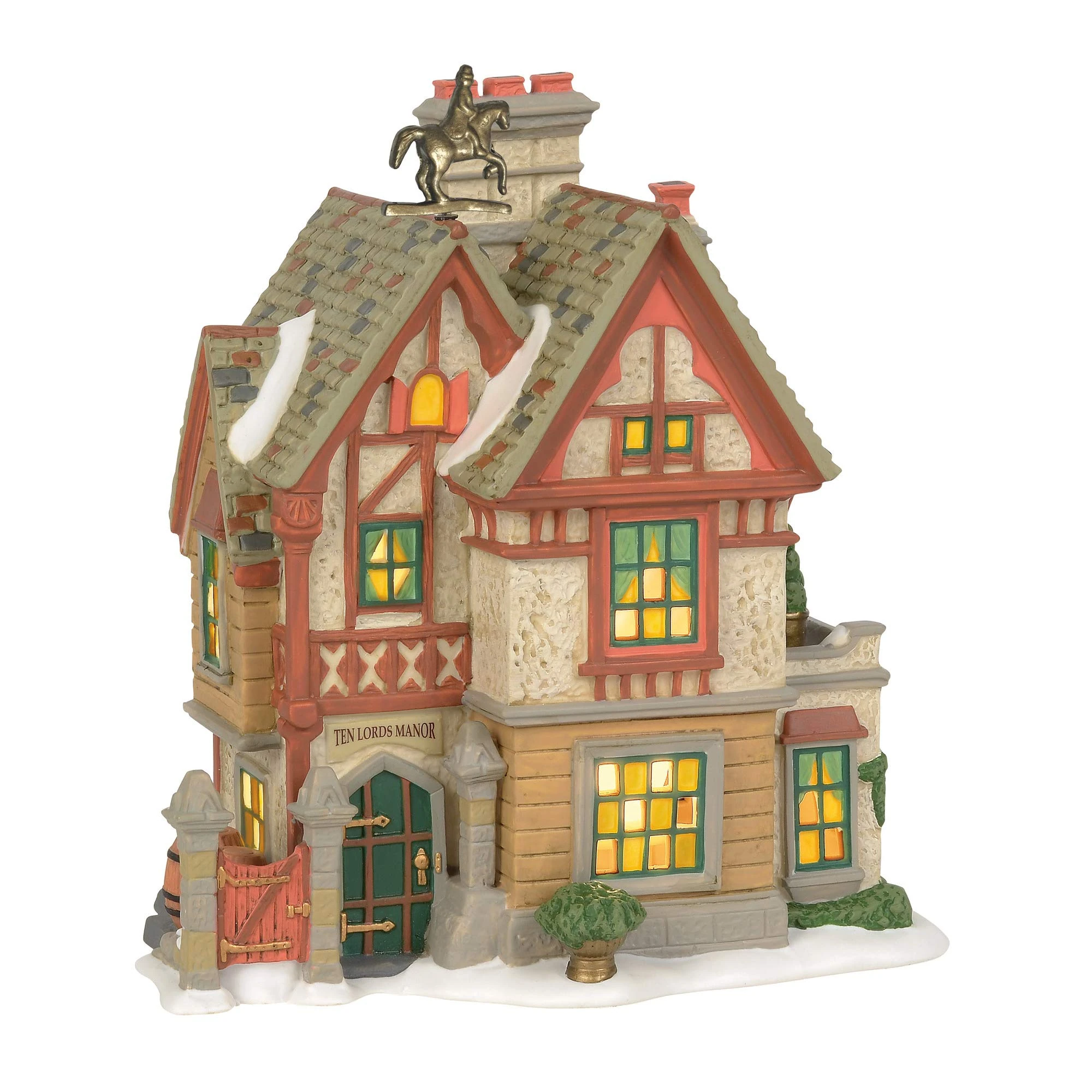 Department 56 Dickens Village Ten Lords Manor Building Figurine 6003068 New