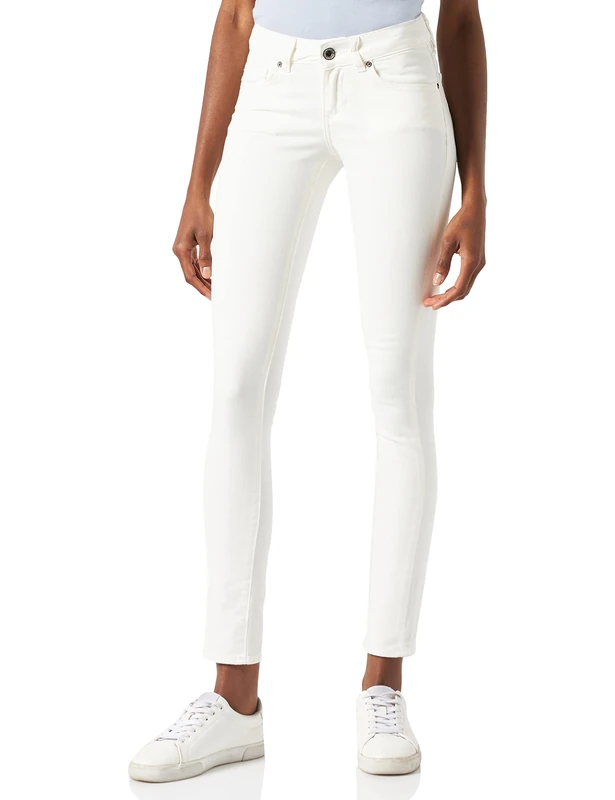 Seven7 Women's Mira Skinny Jeans, White (Rinse Wt 002), 18 (Manufacturer size: 31/30) - Image 1