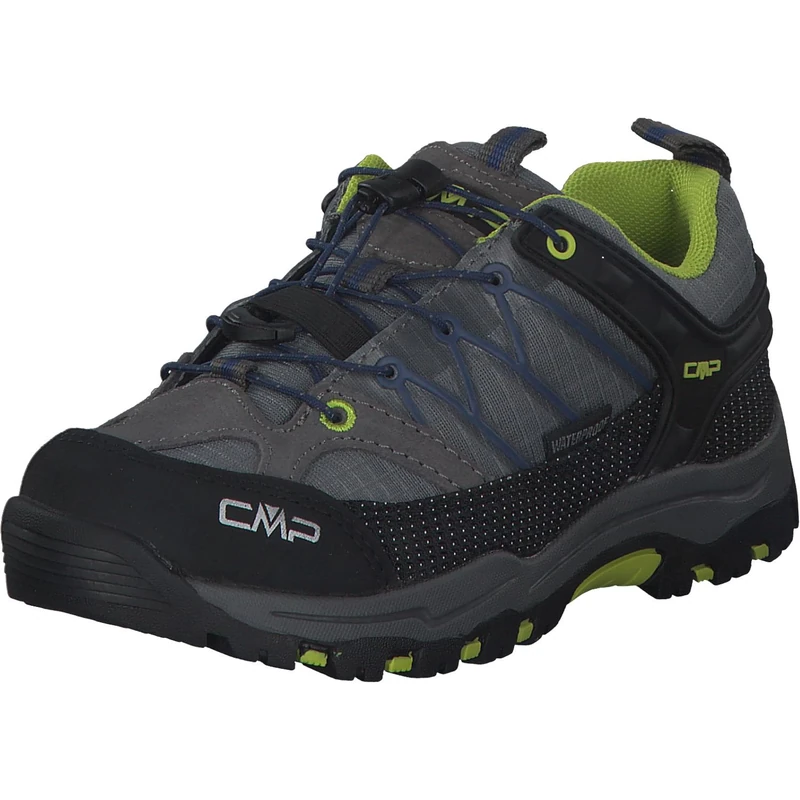CMP Unisex Kid's Rigel Low Trekking Shoes WP, Graphite Marine, 4 UK