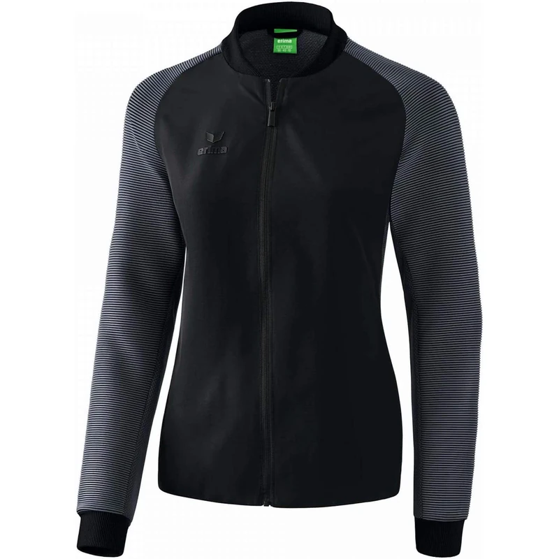 Erima Women Leisure Jacket - Black/Grey, 42