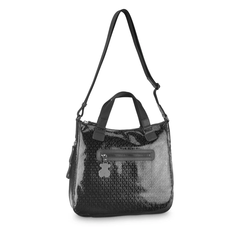 TOUS Amberani Lindsay - Shoulder Bag for Women, Black (Black), Talla Única