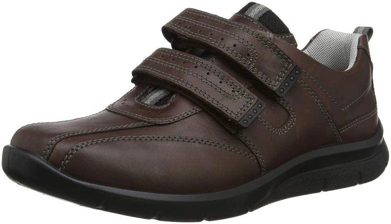 Hotter Men's Energise Sneaker - Brown Dark Brown - 10 UK