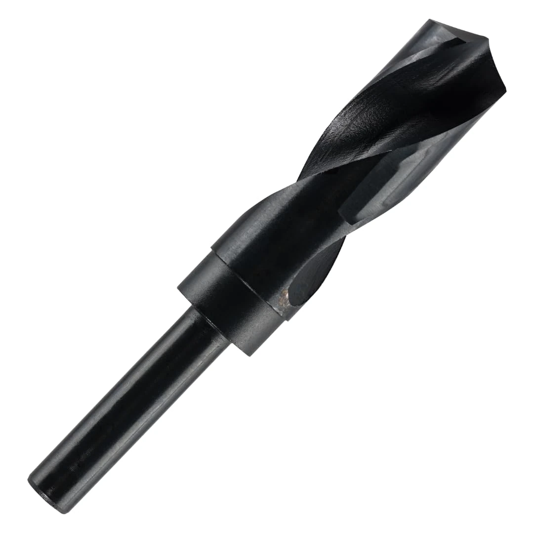 23.5mm HSS Blacksmith Drill Bit - Reduced Shank Drill for Aluminium, Steel, Wood, Plastic, Non-Ferrous Etc. (23.5mm)