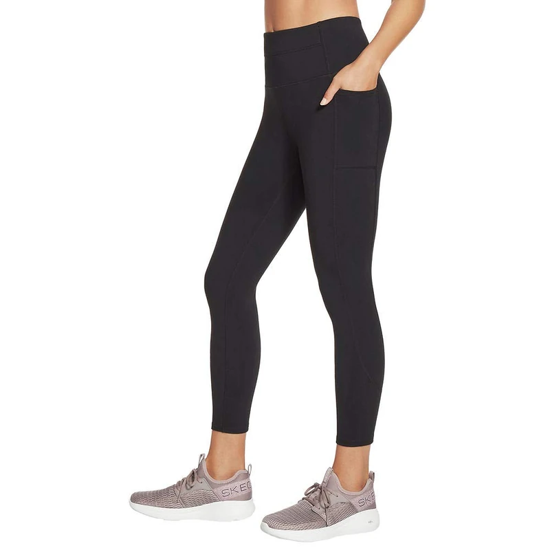 Skechers Womens Gowalk Hw 7/8 Ii Leggings, Black, S EU
