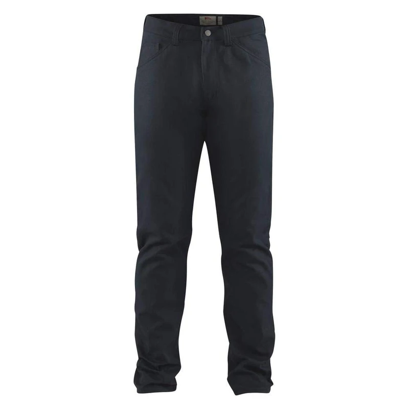 Fjallraven Greenland Canvas Jeans M Sport Trousers - Blue, 44 - Image 1
