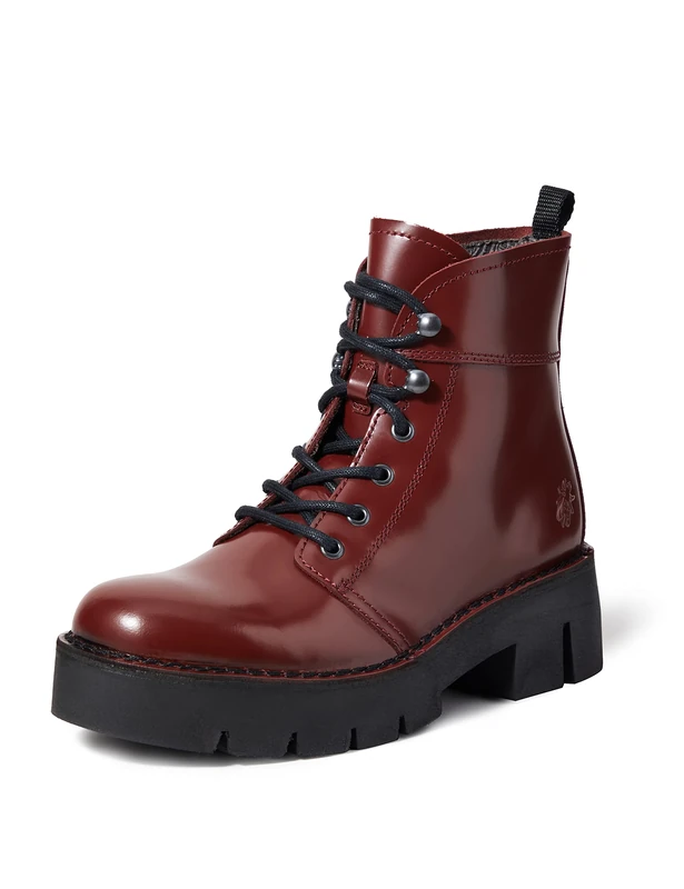 Fly London Women's BOLA009FLY Ankle boots, Red (Red 001), 6 UK (39 EU)