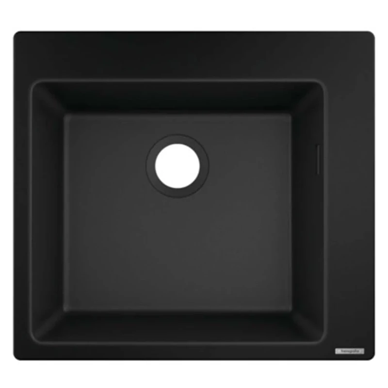 hansgrohe 43312170 S510-F450 Built-in Sink 450, Graphite Black Kitchen, 60 cm