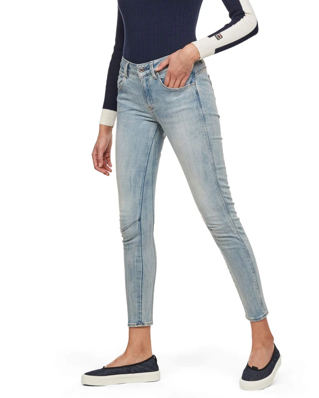 G-Star Women's Arc 3D Skinny Jeans, Multicolour (lt antic aged D05477-8968-8642), 26W / 32L