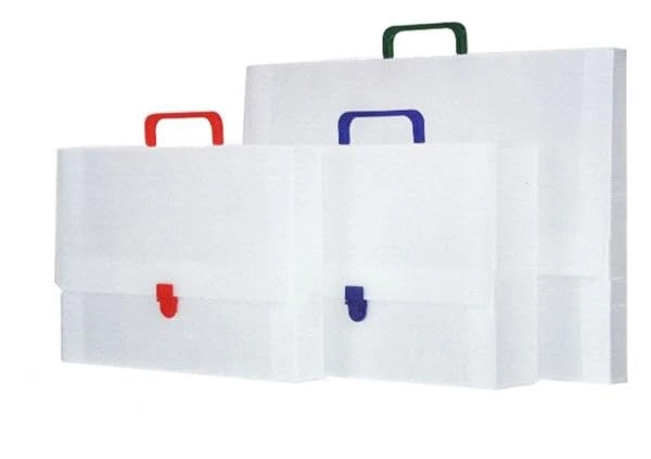 Brefiocart 020M4004.RO Project Box with Handle, Model Polionda, Back 8, 27 x 38 cm